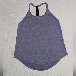 Icyzone Workout Yoga Tank Top Shirt Womens Sz Medium Purple Racerback Athletic
